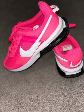 Nike Hot Pink and White Sneakers